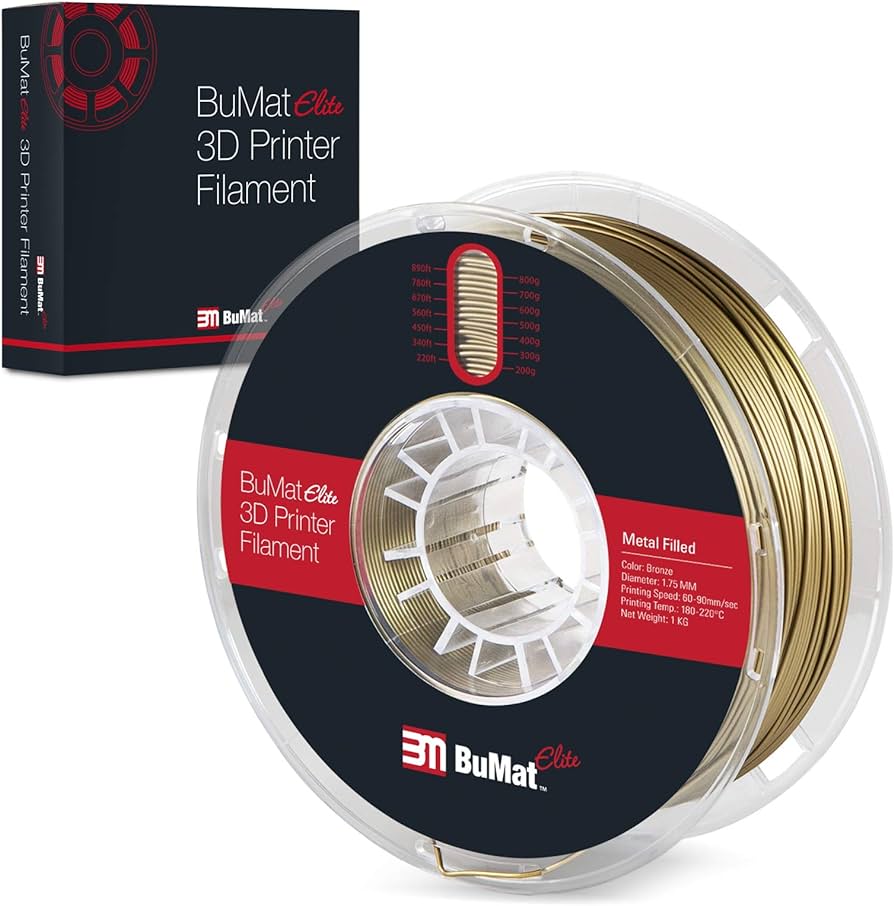 BuMat Elite Metal Filled Filament - 1.75 MM