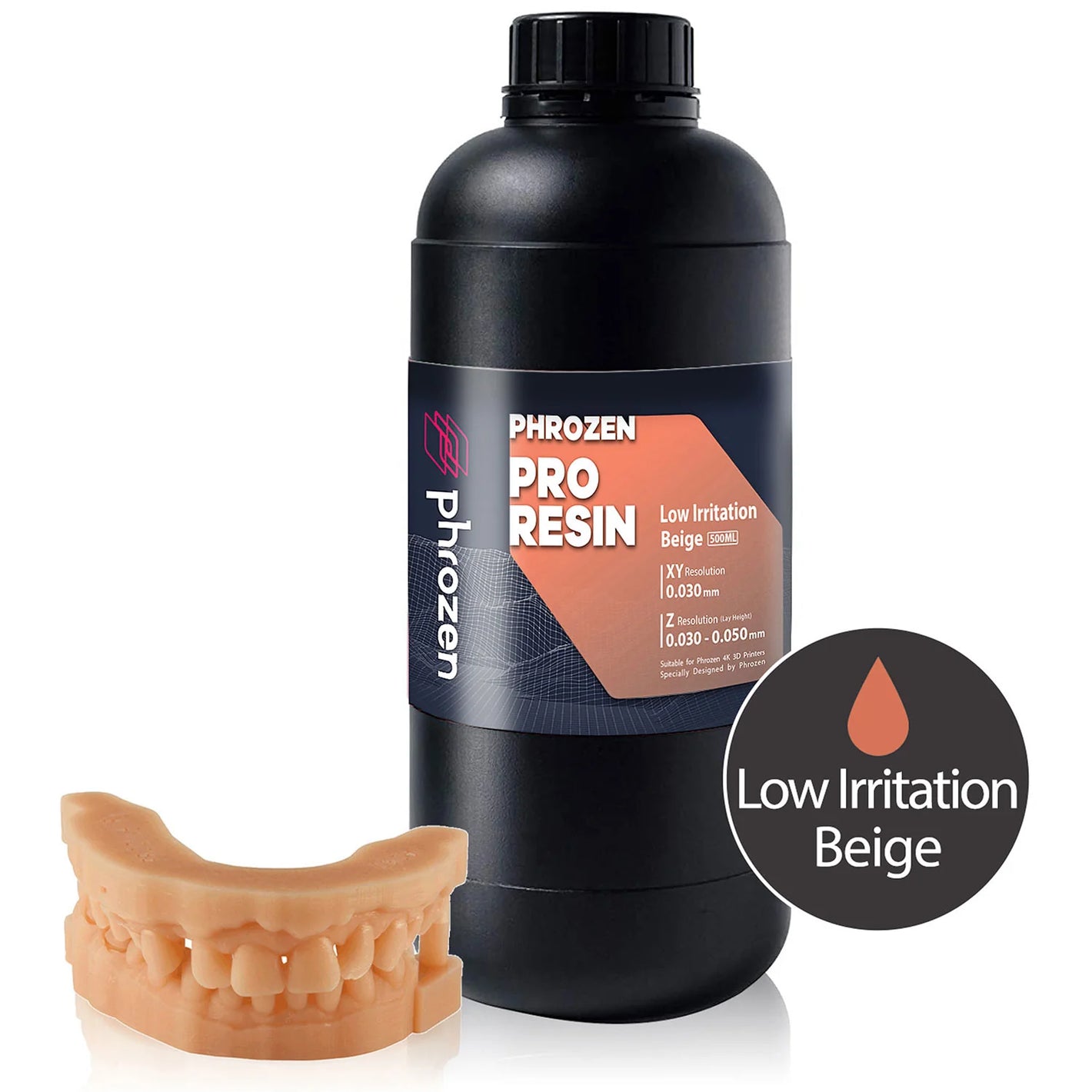 Phrozen Pro Series Beige Low Irritation Resin