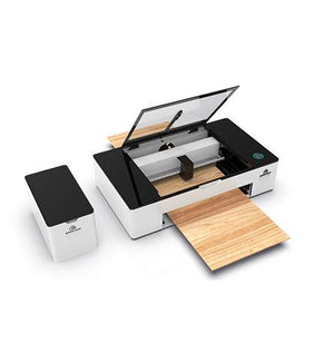 GweikeCloud 50W Desktop 3D Laser Cutter + Compact Air Filter